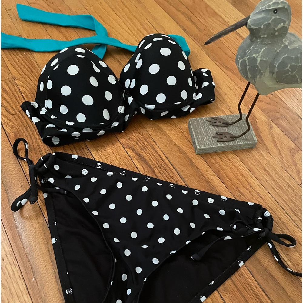 2 Piece Poka-Dot Bikini